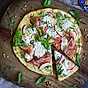 Pizza med burrata Granarolo