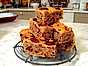 Leila Lindholms pecan & cranberry bars