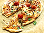 Lovely pizza med chèvre och pinjenötter