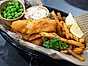 Marias frasiga fish and chips