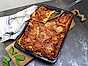 Vegetarisk lasagne med linser