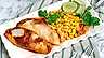 Enchiladas med kyckling och rostad majs